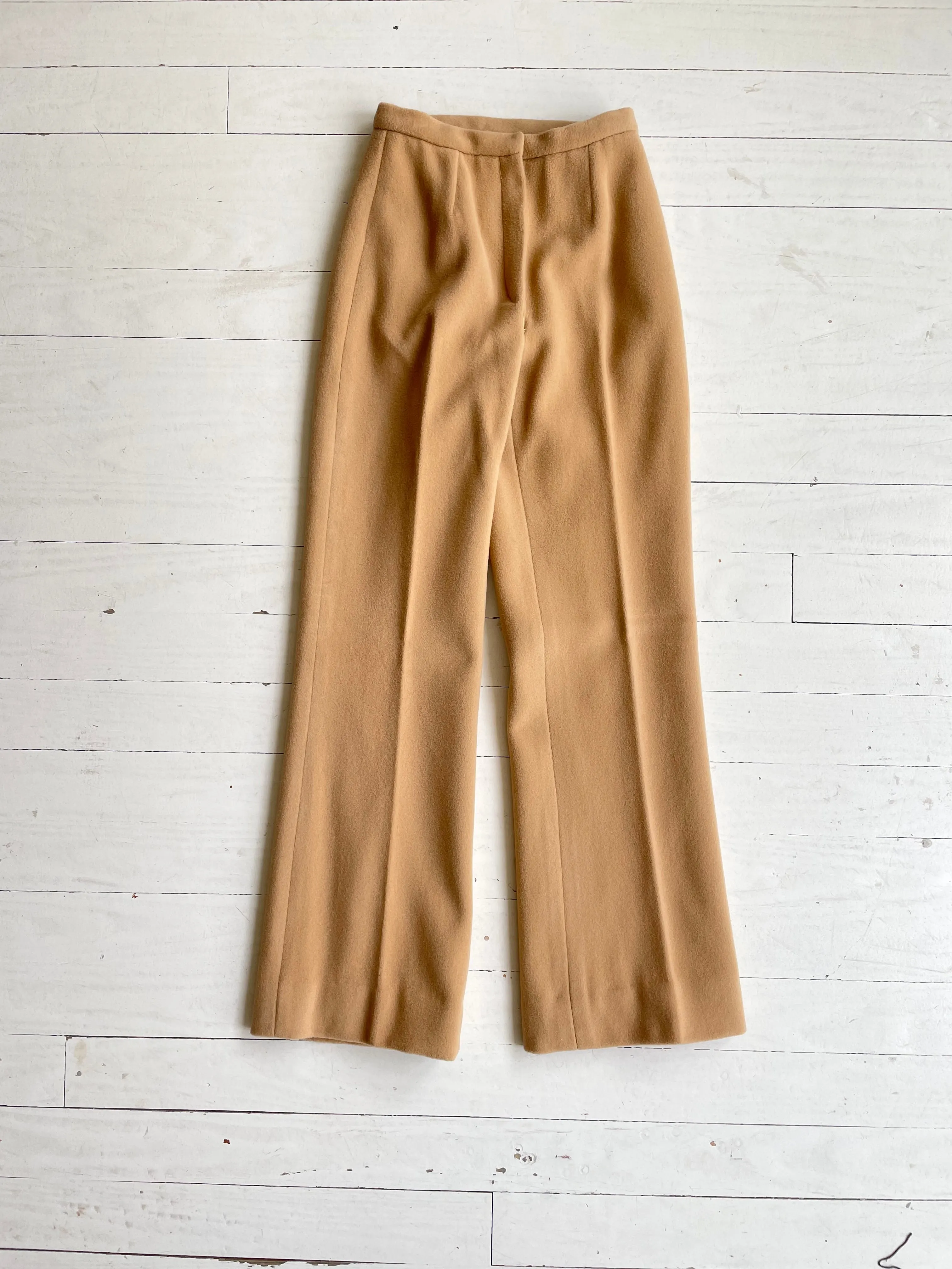 B. Siegel 1960s Camel Wool Trousers