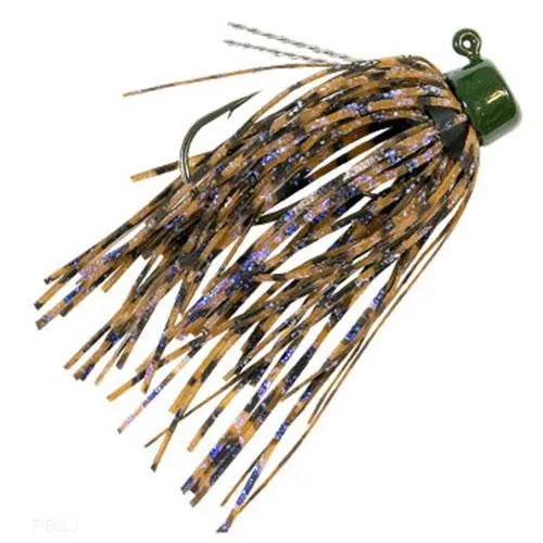 Finesse Shroomz Micro Jig Lures - 3-16 oz Size, Peanut Buttler & Jelly, Per 2