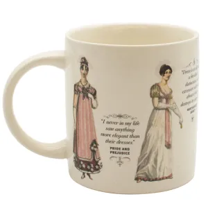 Jane Austen's Regency Finery Heat-Transformation Mug