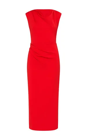 Marella Flo Dress in Red