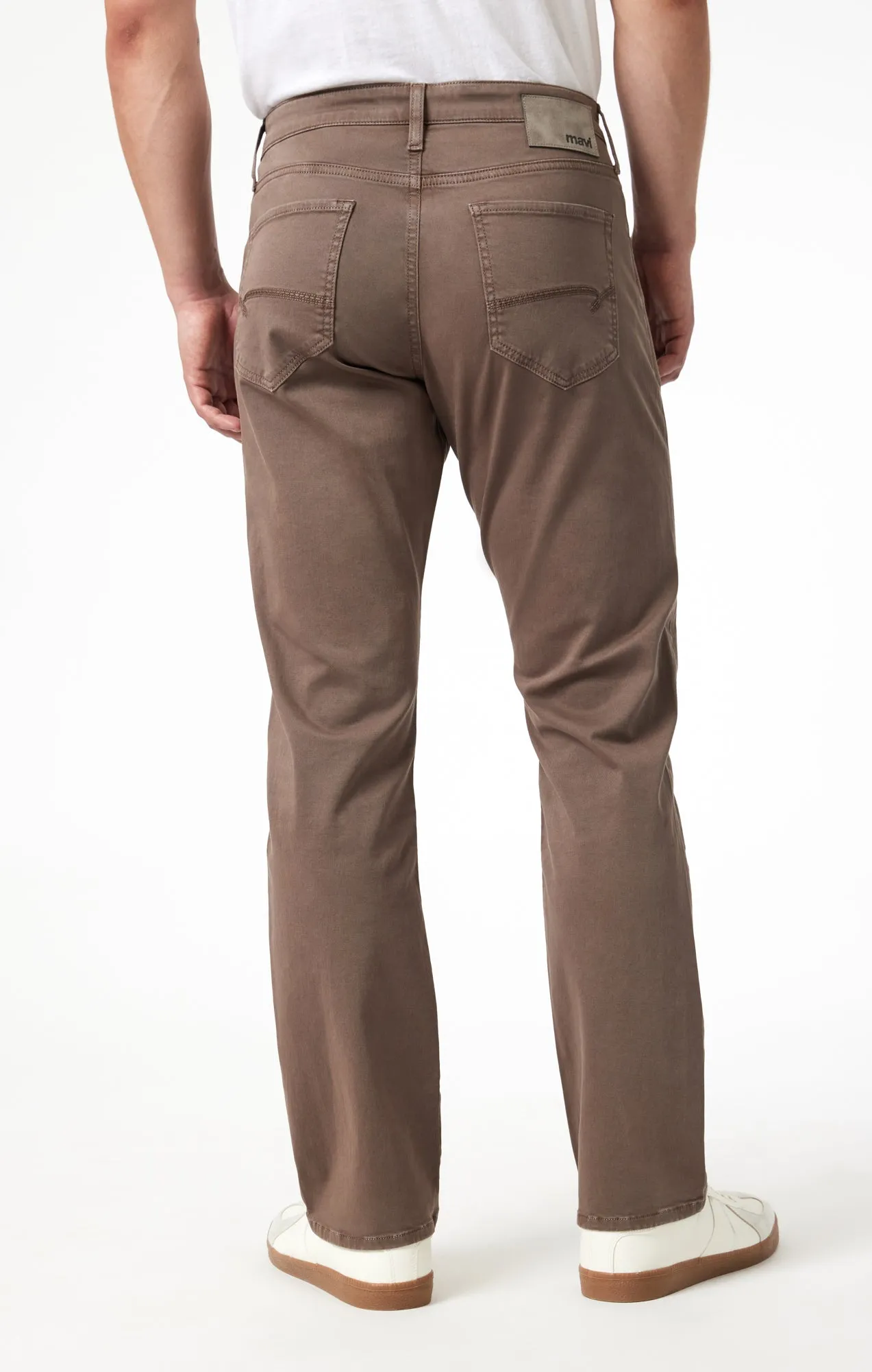 MATT RELAXED STRAIGHT LEG IN BROWN CASUAL TWILL