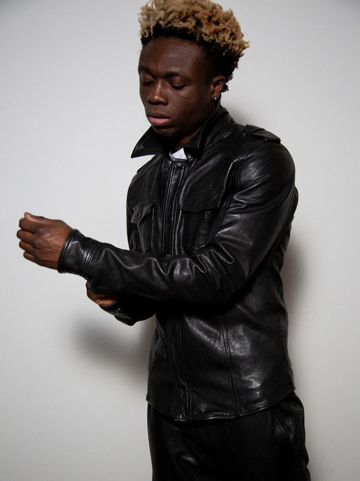 Men Dope Leather Jacket