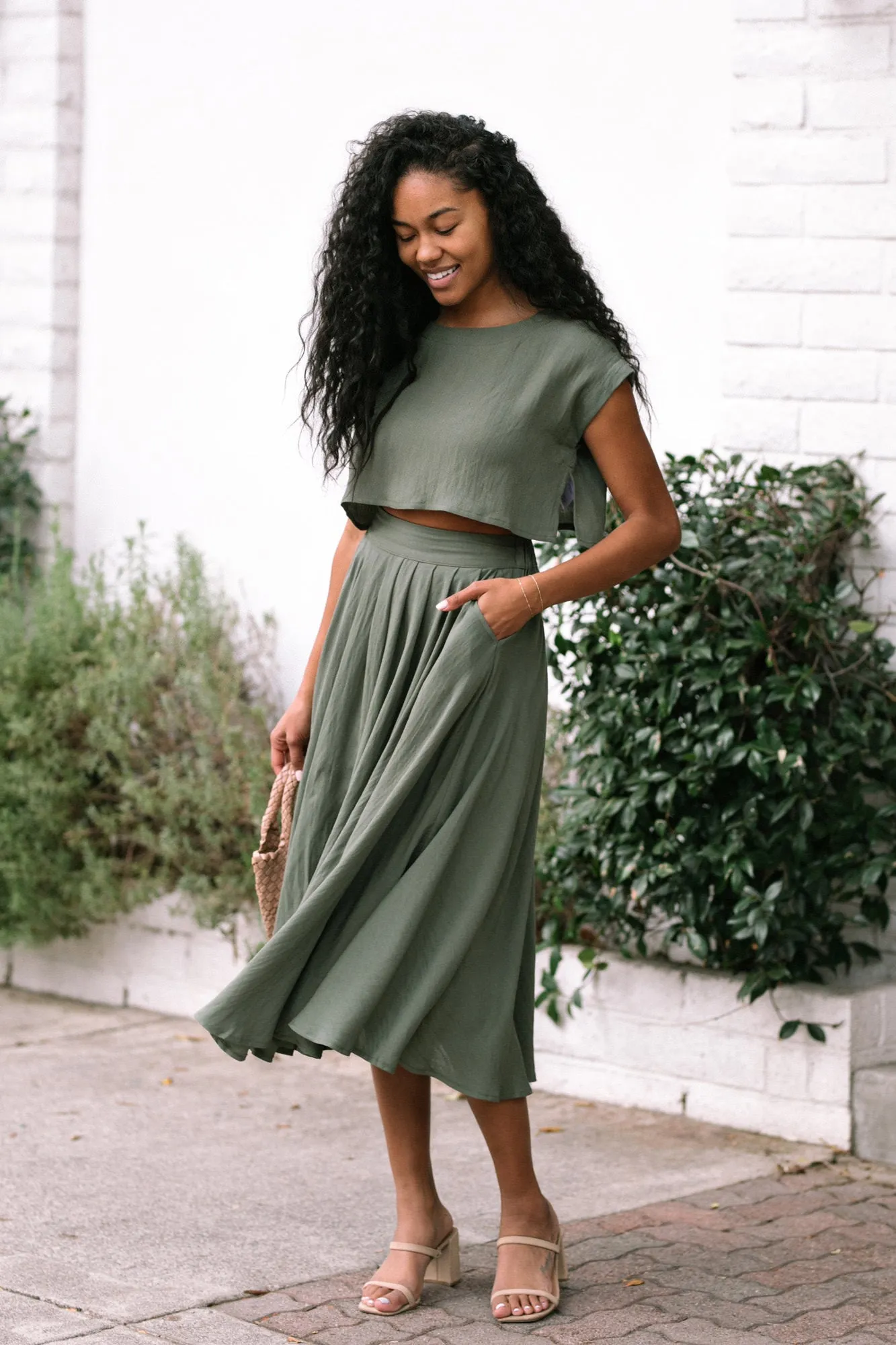 Noemi Two Piece Skirt Set