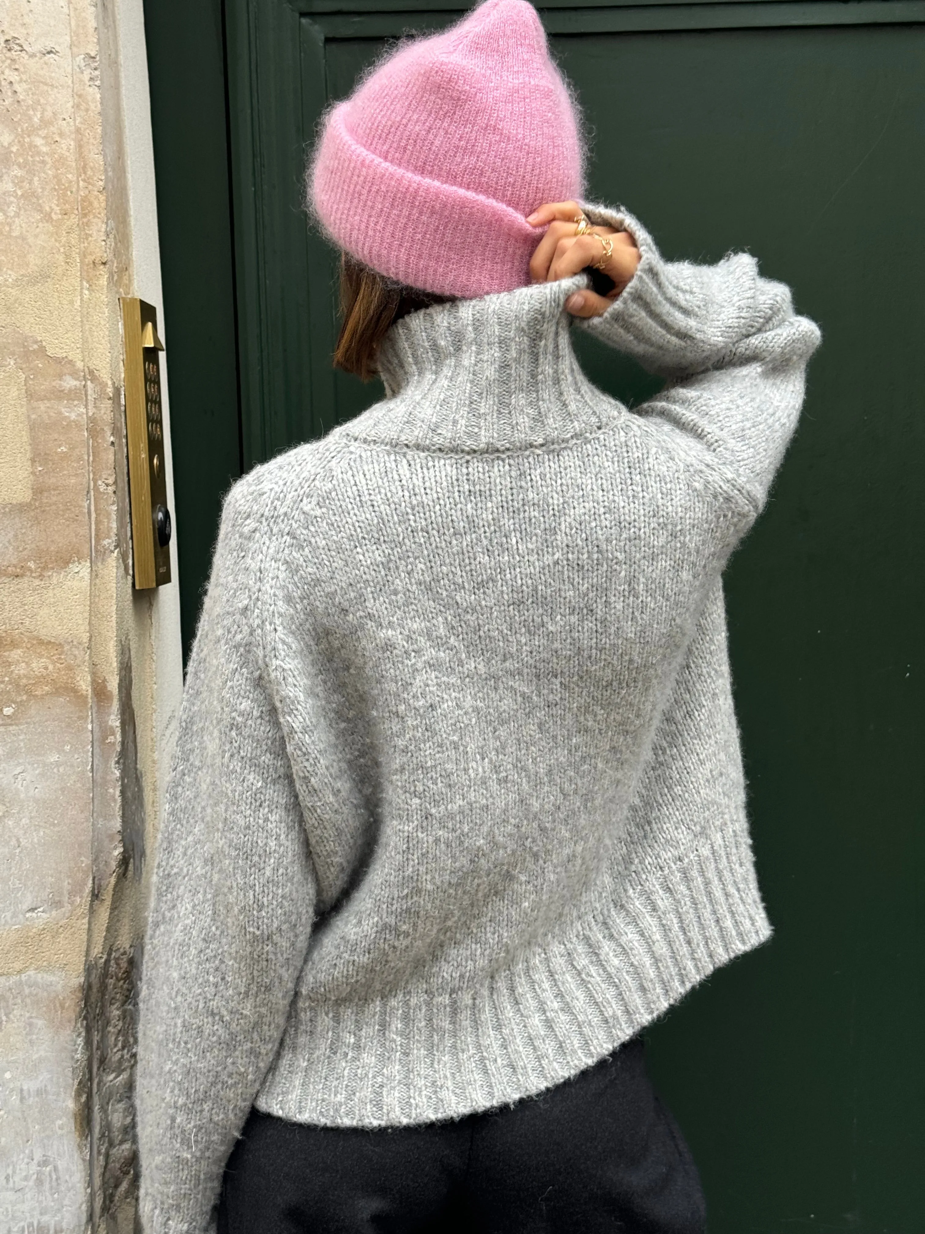 PIXIE WOOLEN HAT PINK