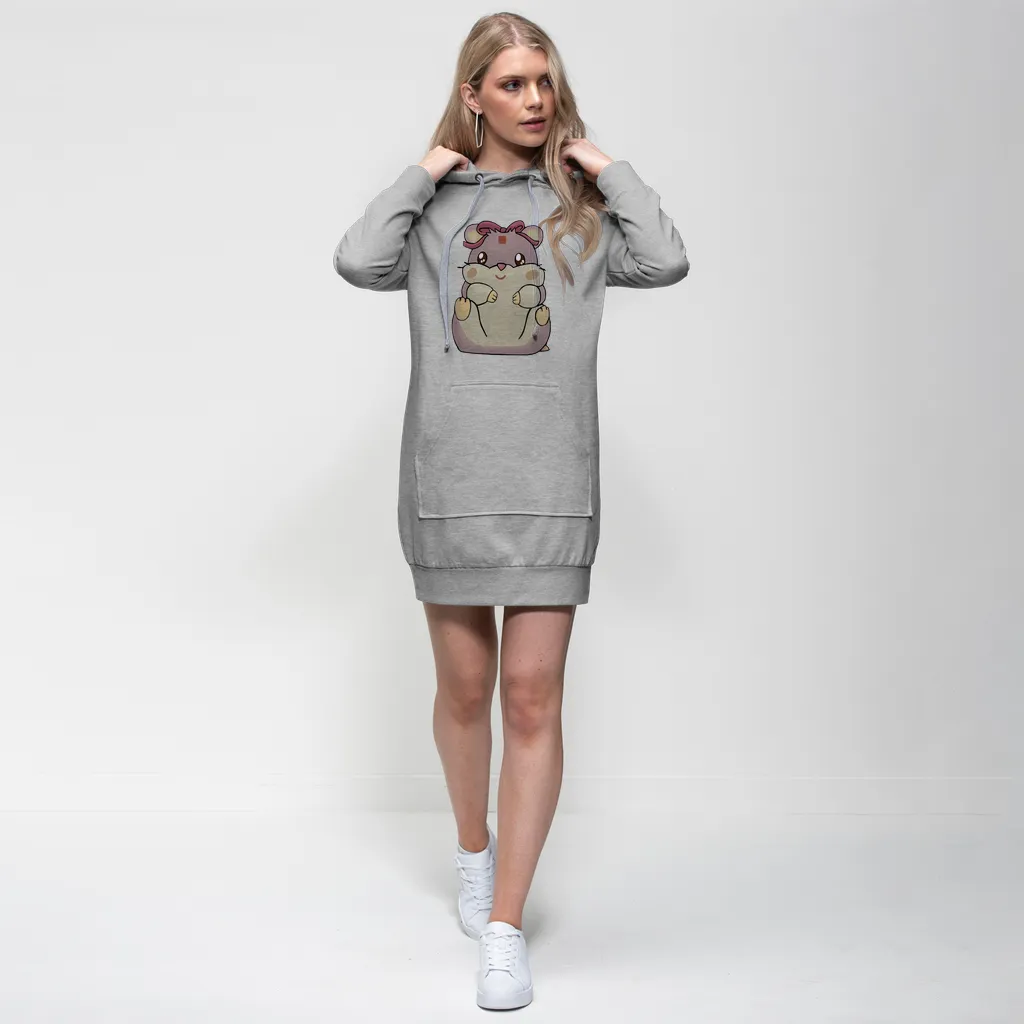 Purple Hamster Premium Adult Hoodie Dress