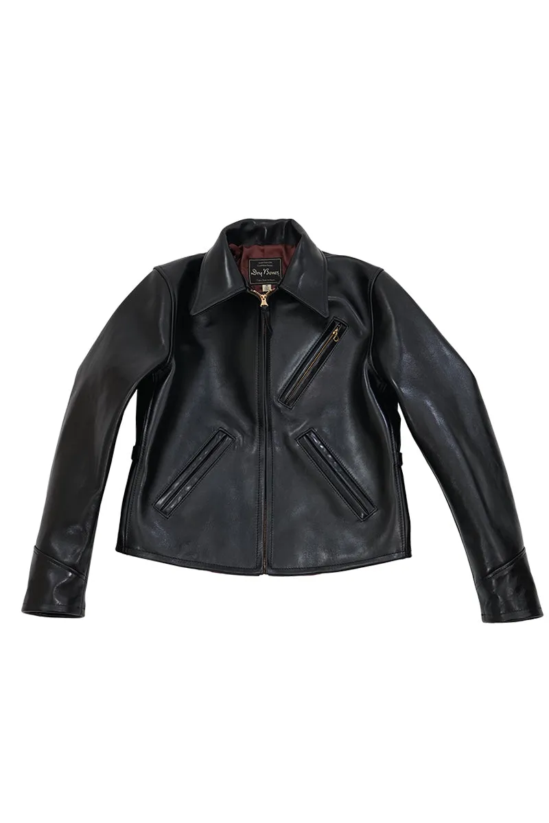 Single Leather Sport Jacket