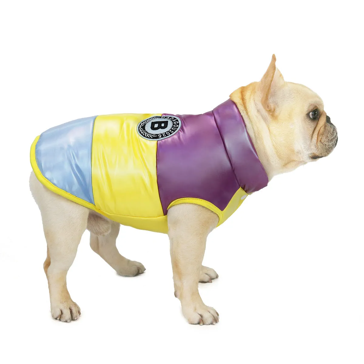 Winter Rainbow Cotton Vest Small Dog Pet Clothing